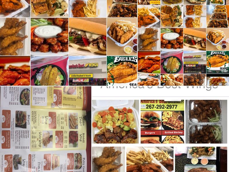 America's Best Wings Menu