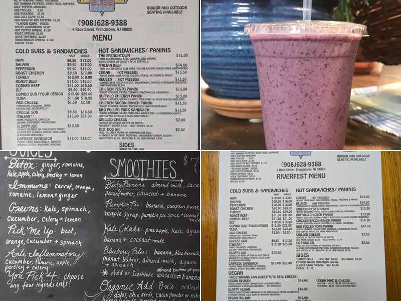 Frenchtown Fresh Menu