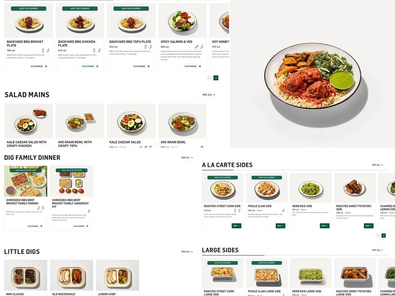 Dig Menu