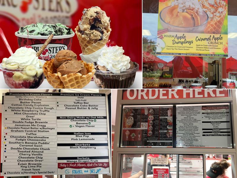 Bruster's Real Ice Cream Menu