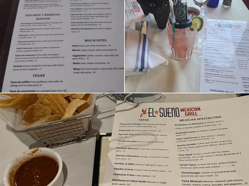 El Sueno Honduran Grill Menu