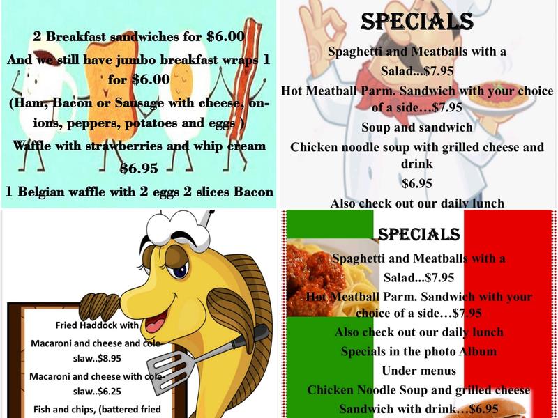 Clinton Meat and Deli Menu