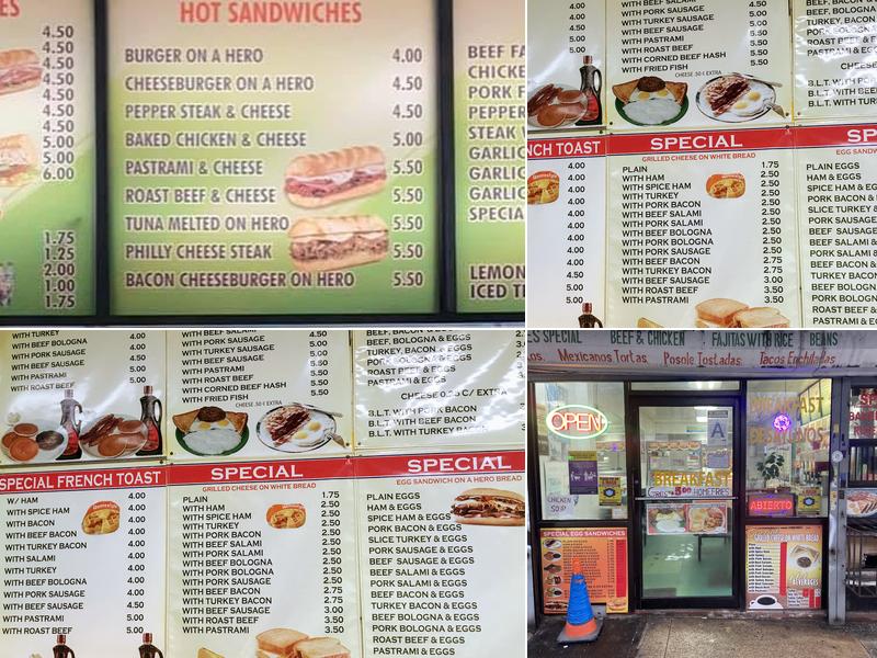 He Cherokee Menu