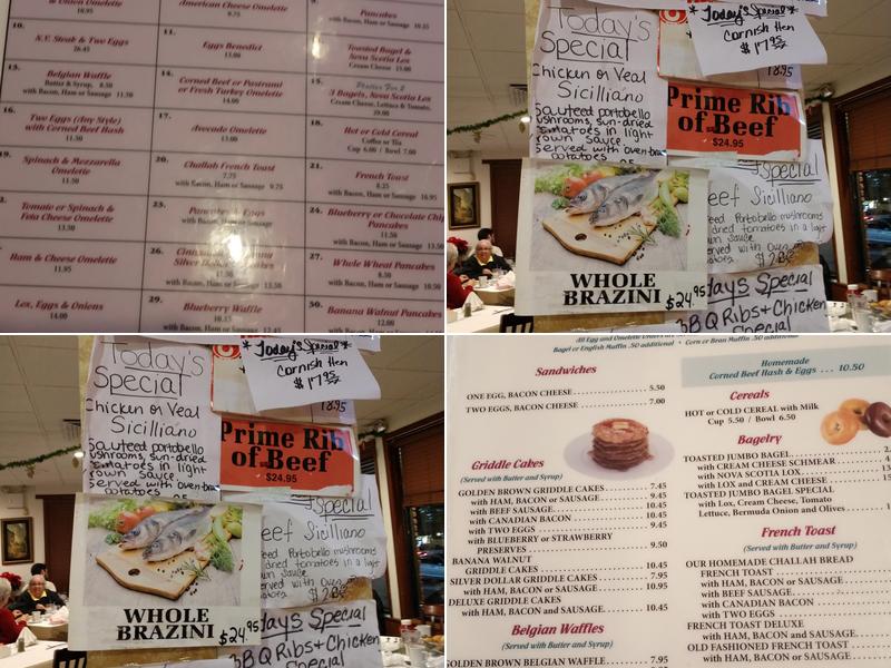 Perry's Menu
