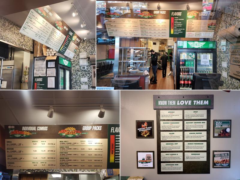 Wingstop Menu