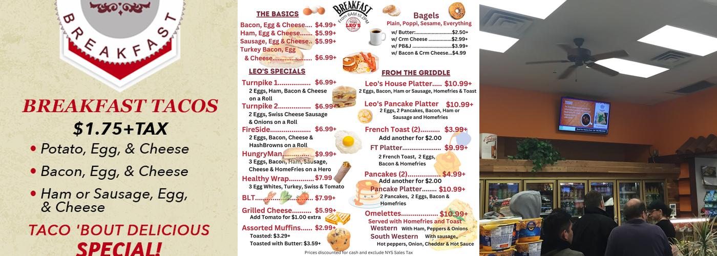 Leo's Deli Menu