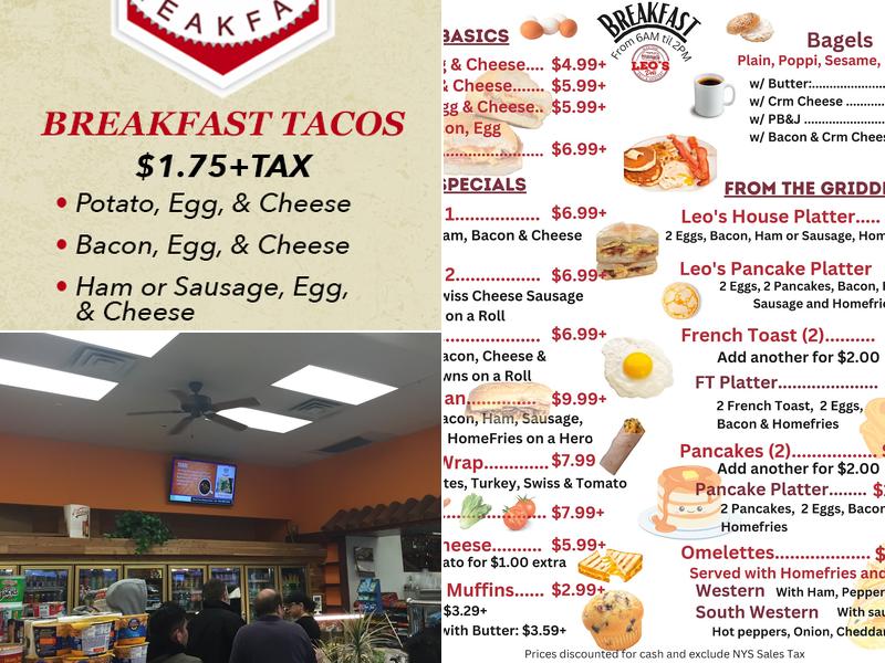 Leo's Deli Menu
