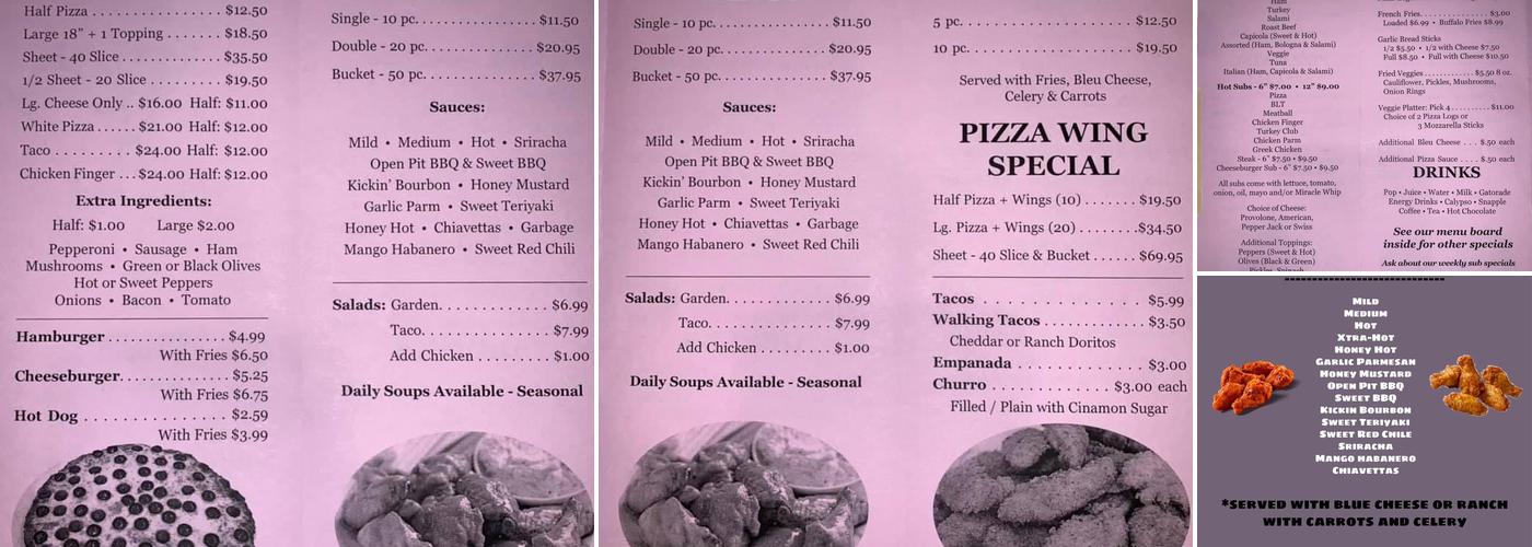 4th Ward Deli Menu
