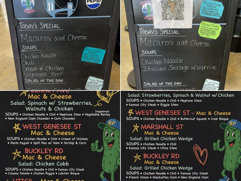 Brooklyn Pickle North Menu