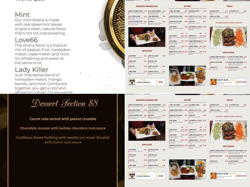 Code Red Restaurant & Lounge Menu