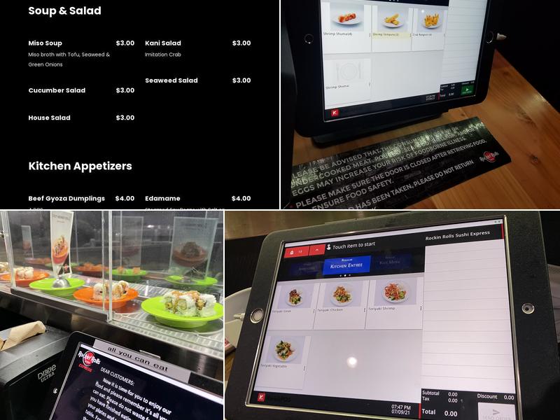 Rockin' Rolls Sushi Menu