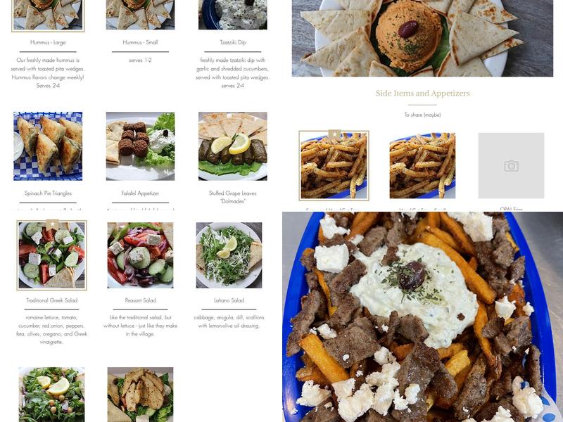 Greco Fresh Grille - Matthews Menu