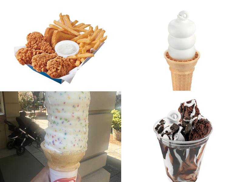 Dairy Queen Menu