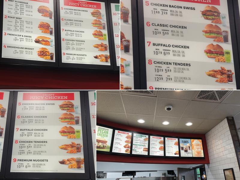Arby's Menu