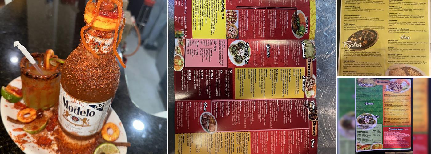 Resturante El Sol Menu