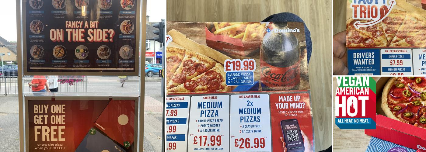 Domino's Pizza - Rickmansworth Menu