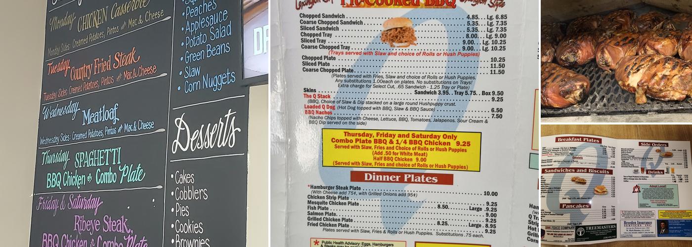 TarHeel Q BBQ Menu