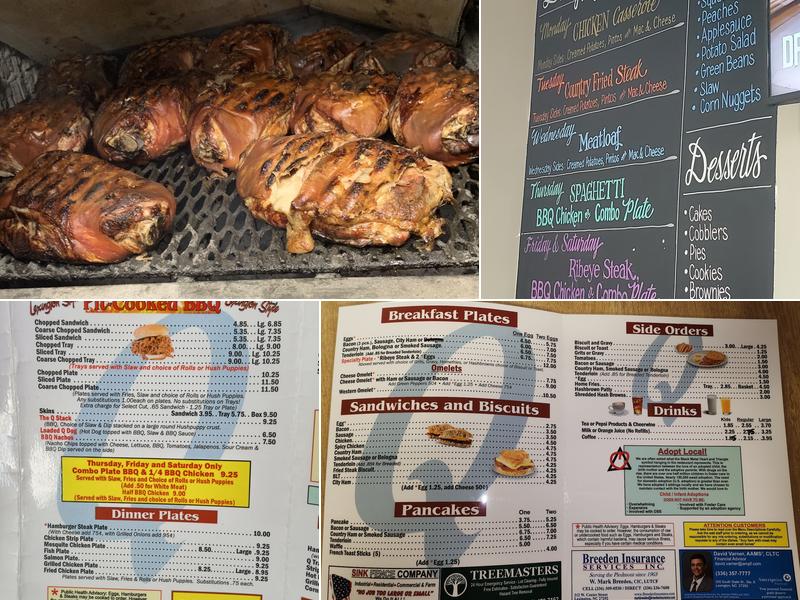 TarHeel Q BBQ Menu