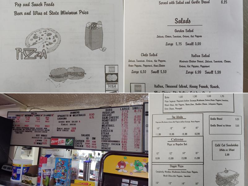 D&N Market and Pizza Menu