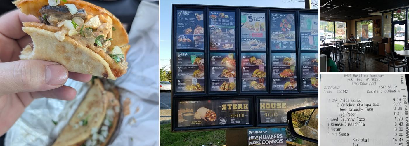 Taco Bell Menu