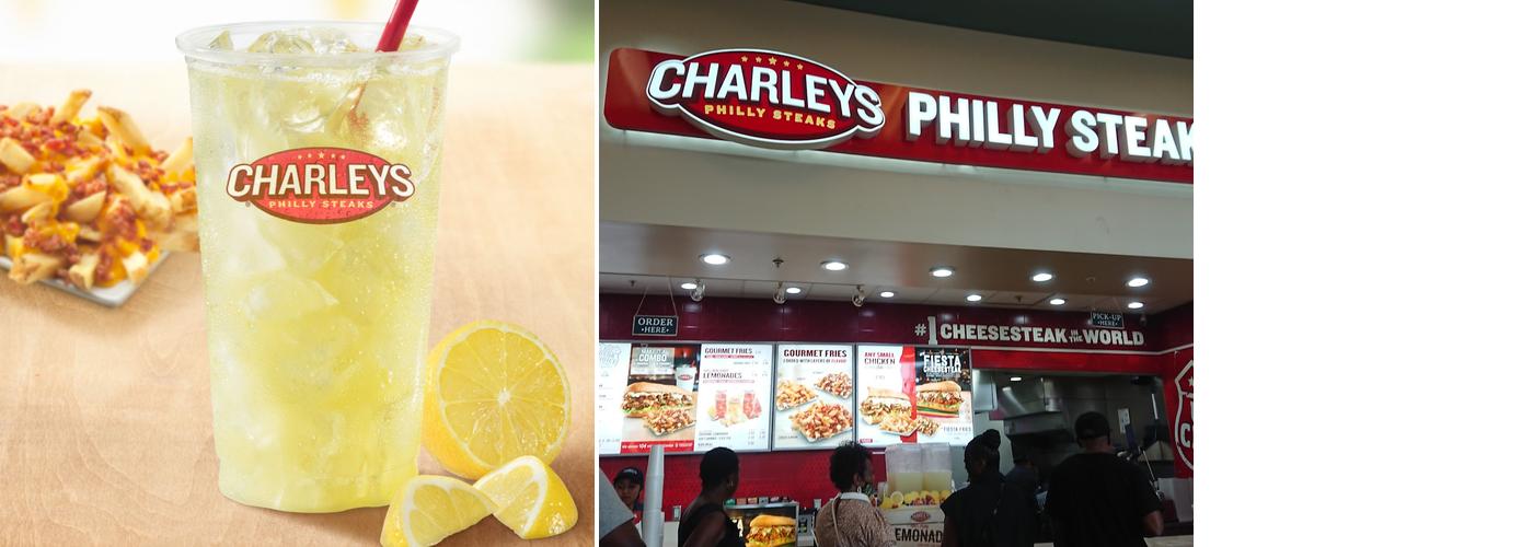 Charleys Cheesesteaks Menu