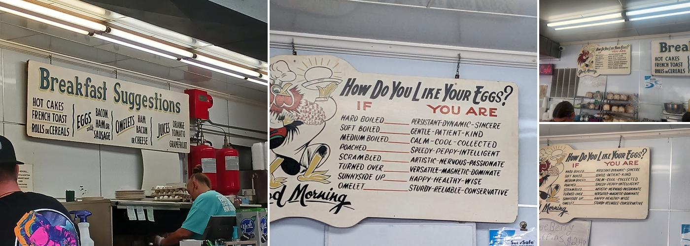 Pam & Al's Diner Menu