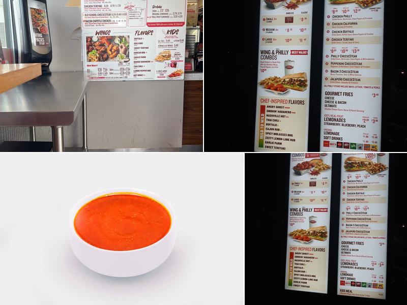 Charleys Cheesesteaks and Wings Menu