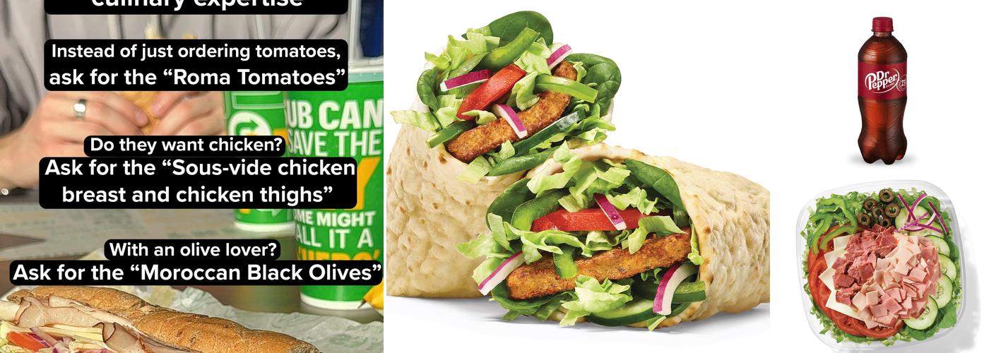 Subway Menu