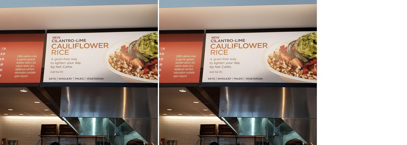 Chipotle Mexican Grill Menu