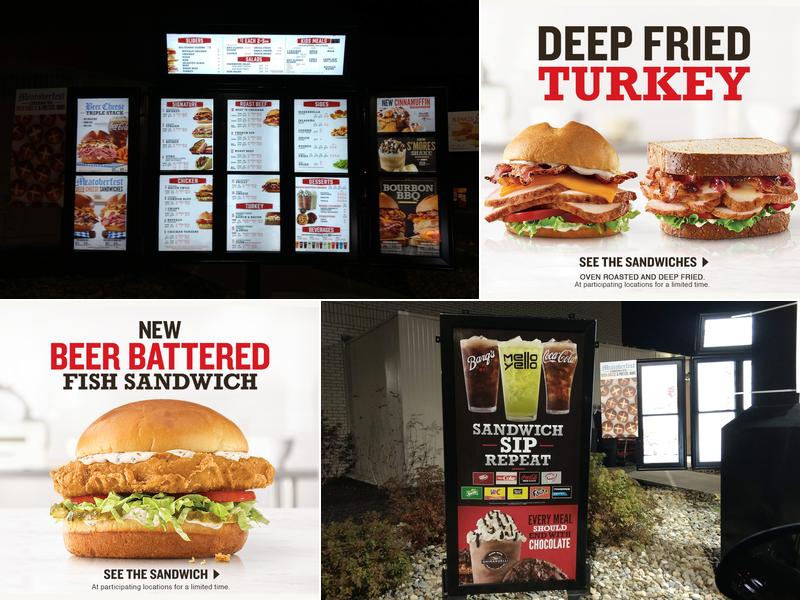 Arby's Menu