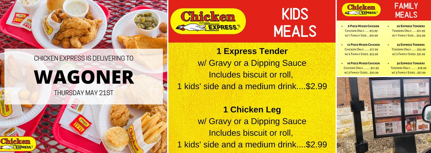Chicken Express Menu