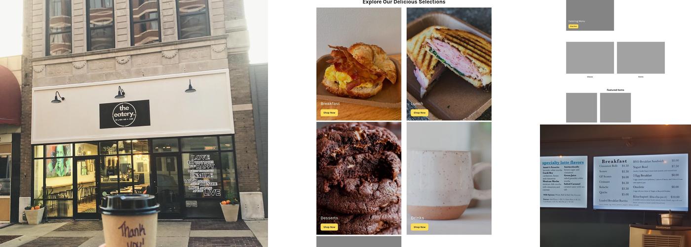 The Eatery by 3 Kids & A Cake Menu