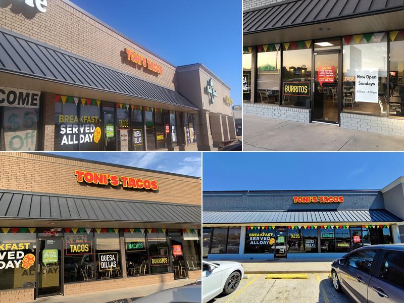 Toni's Taco 1119 S Ranchwood Blvd, Yukon