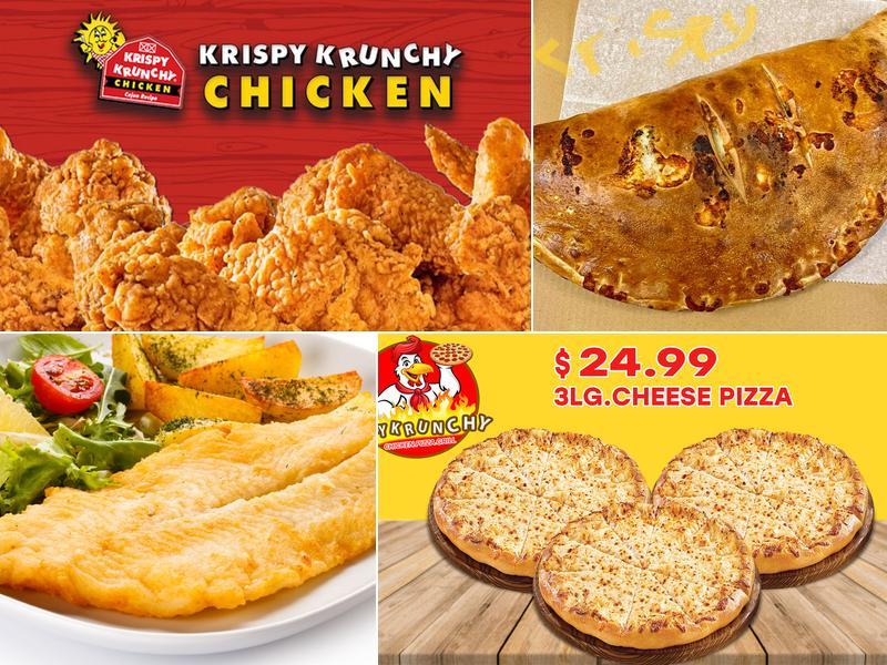 Krispy Krunchy Chicken, Pizza, Grill ( 9th & Kerlin st )