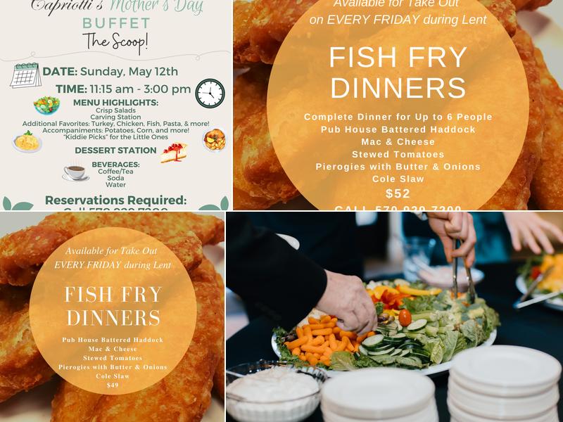 Capriottis Catering Menu