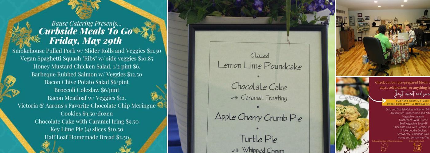 Bause Catered Events Inc Menu