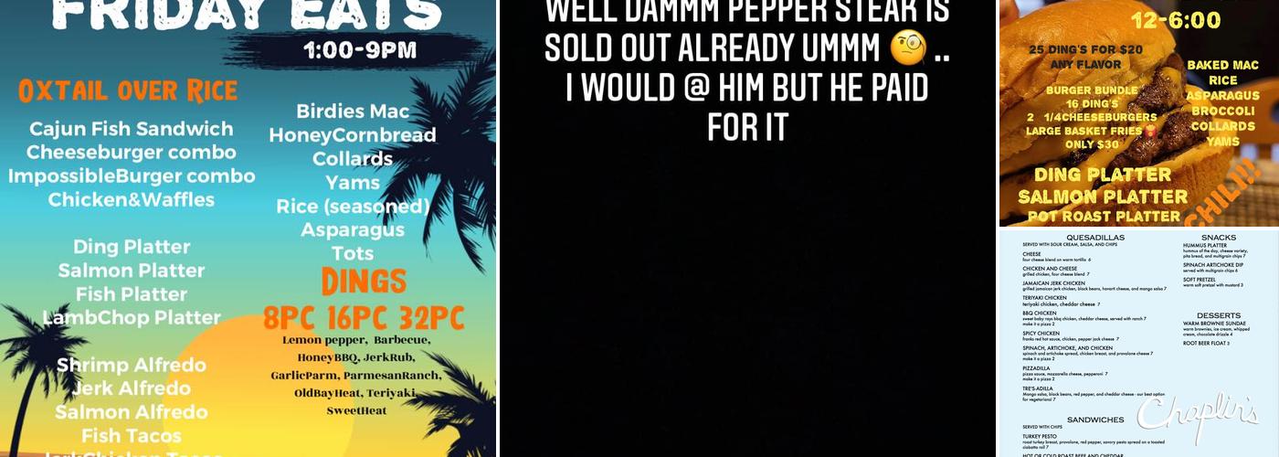 Birdie's Kitchen Menu