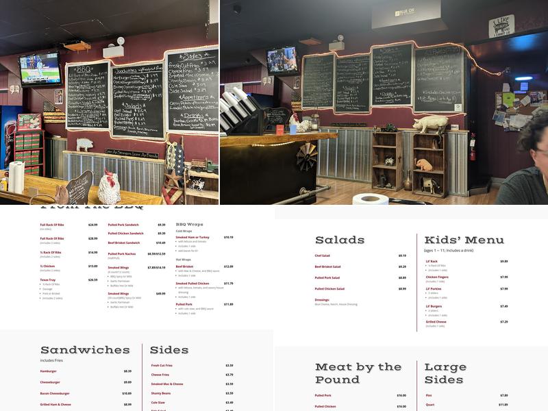 Redemption BBQ Menu