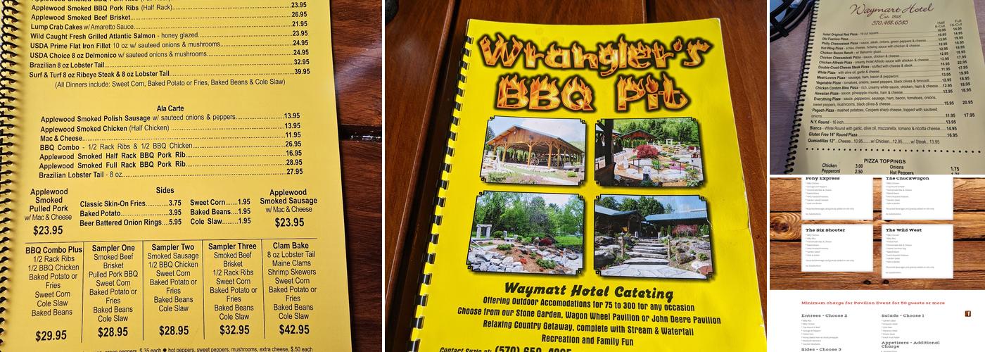 Wrangler's BBQ Pit Menu