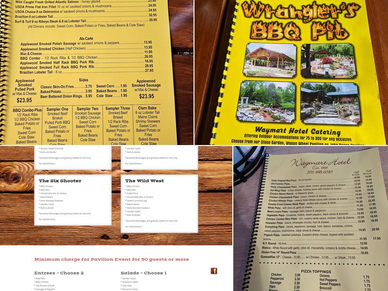 Wrangler's BBQ Pit Menu