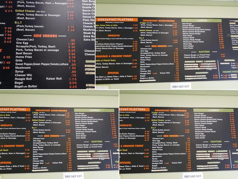 Master chops Menu