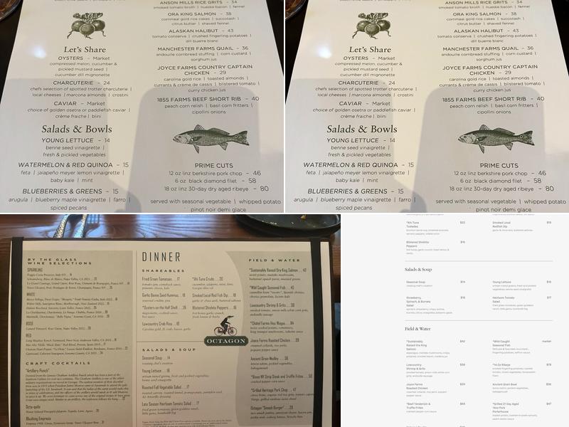 Octagon Menu