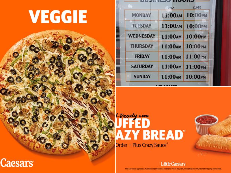 Little Caesars Pizza Menu