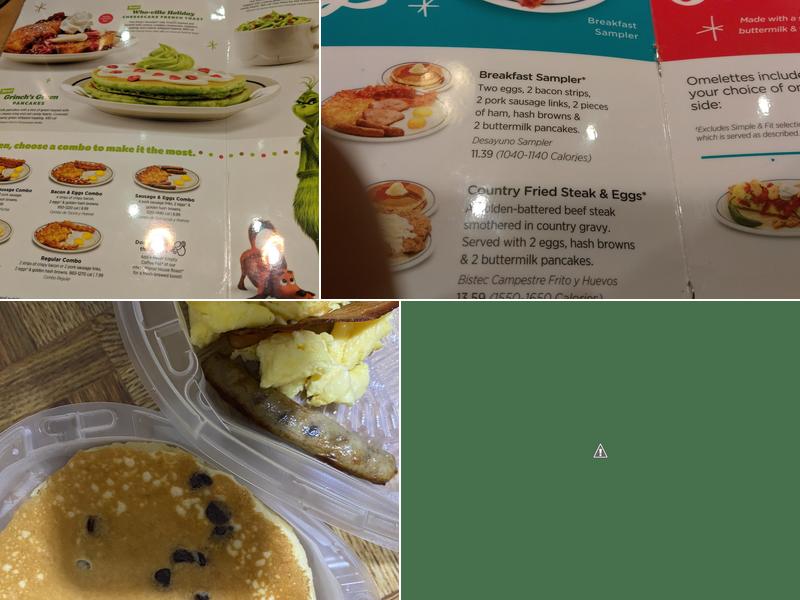 IHOP Menu