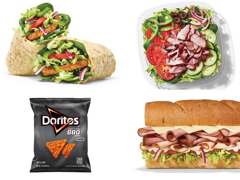 Subway Menu