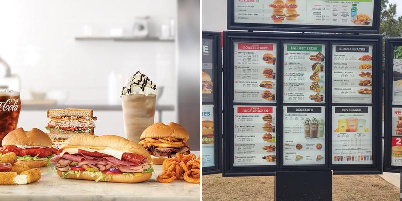 Arby's Menu