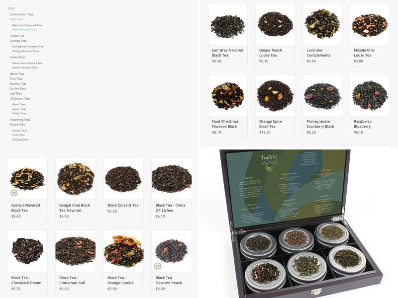 Carolina Parakeet Tea and Gifts Menu