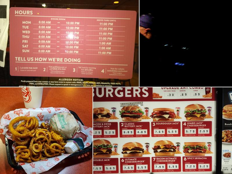 Jack in the Box Menu