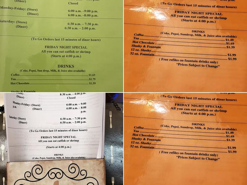 Cully’s Market Menu