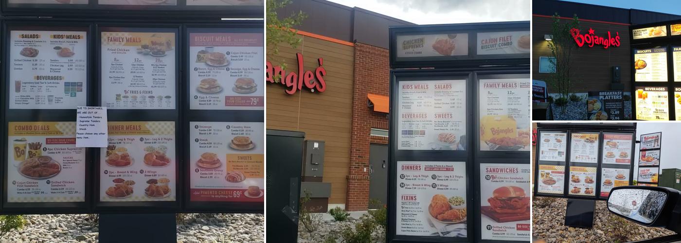 Bojangles Menu